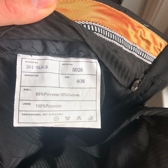 Black Italian Suit - Picture 7 of 7